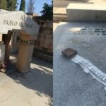 Les tombes de Pablo Iglesias et Largo Caballero sont vandalisees