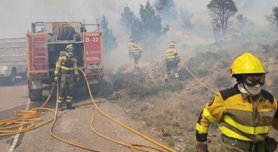 Lincendie de Corbalan Teruel entre dans la phase de