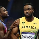 Noah Lyles gagne par cinq milliemes en finale du 100