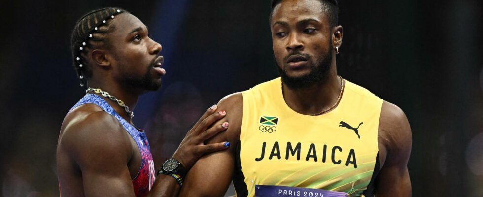 Noah Lyles gagne par cinq milliemes en finale du 100