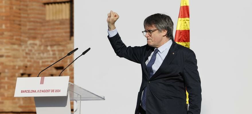 PUIGDEMONT INDEPENDANCE CATALOGNE Puigdemont reapparait et defend sa fuite