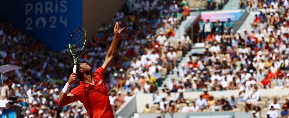 Paul tennis masculin aux JO en direct statistiques et