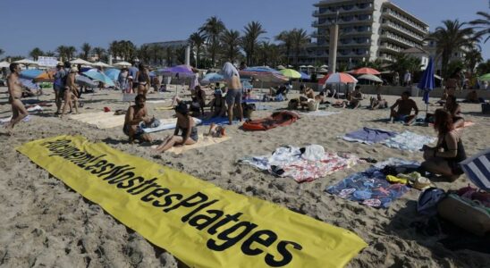 Pres dune centaine de personnes manifestent a Palma contre la