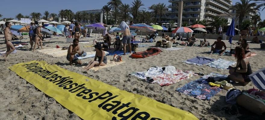 Pres dune centaine de personnes manifestent a Palma contre la