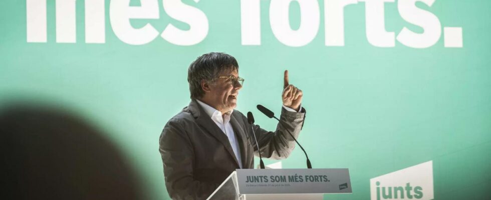 Puigdemont ne quittera pas la politique meme sil nest pas