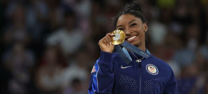 Simone Biles unique et inspirante remporte sa deuxieme medaille dor