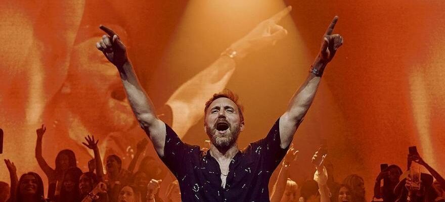 VOL DAVID GUETTA Un celebre groupe britannique se rend