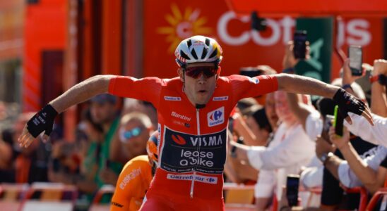 Wout van Aert fait ses grands debuts sur La Vuelta