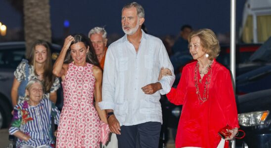 les details du regard de la reine Letizia sur Marivent