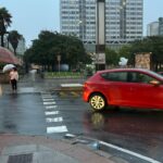 Alerte jaune aux fortes pluies a La Corogne pour commencer