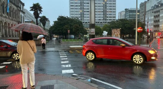 Alerte jaune aux fortes pluies a La Corogne pour commencer