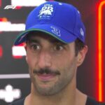 DANIEL RICCIARDO FORMULE 1 Daniel Ricciardo seffondre en parlant