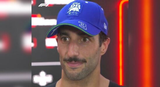 DANIEL RICCIARDO FORMULE 1 Daniel Ricciardo seffondre en parlant