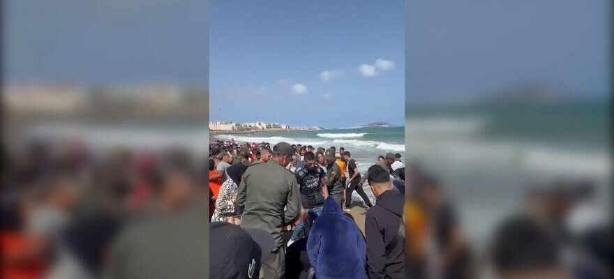 IMMIGRATION MAROC CEUTA Ils retrouvent le corps dun jeune