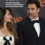 Javier Bardem sur le tapis rouge avant de recevoir le