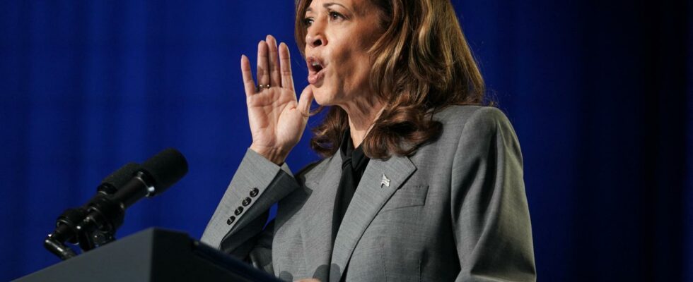 Kamala Harris annonce quelle travaille a obtenir un deuxieme debat