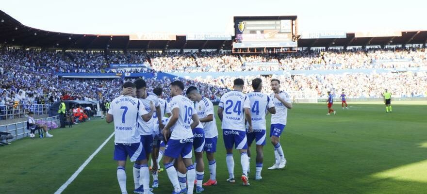 La premiere du Real Zaragoza a La Romareda en images