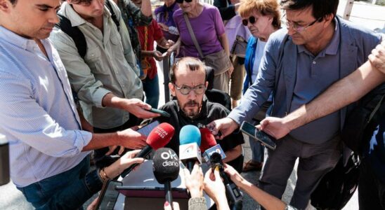 Le juge poursuit Echenique pour son tweet sur les abus