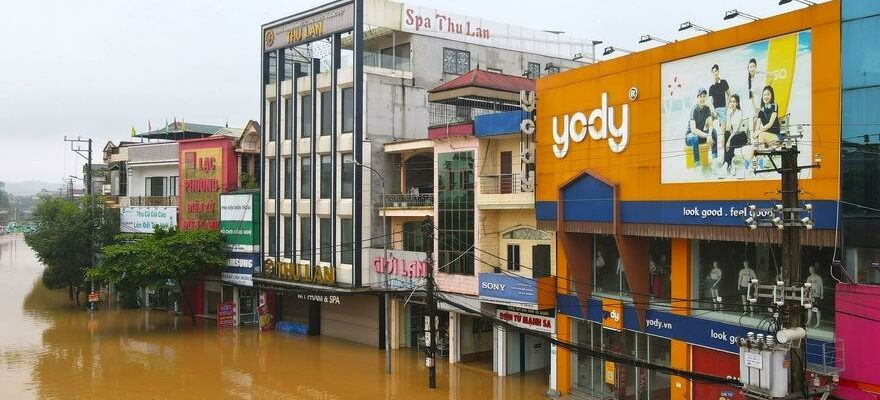 Le passage du typhon Yagi au Vietnam fait deja 65