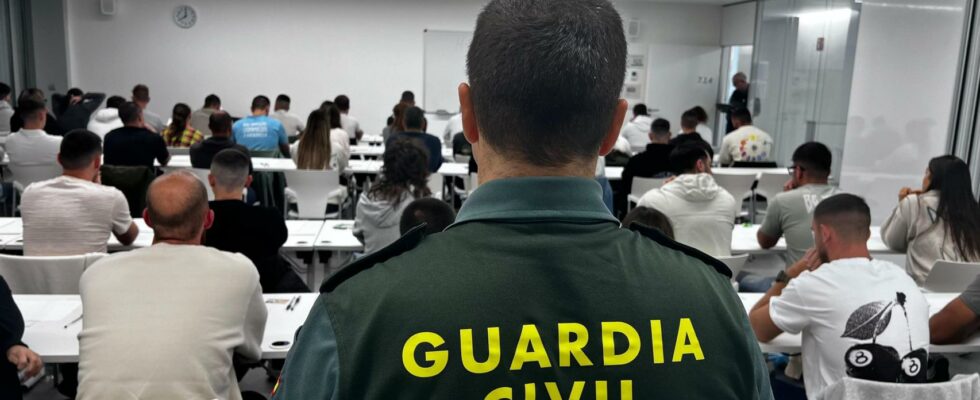 Les examens de la Garde civile convoques ce dimanche suspendus