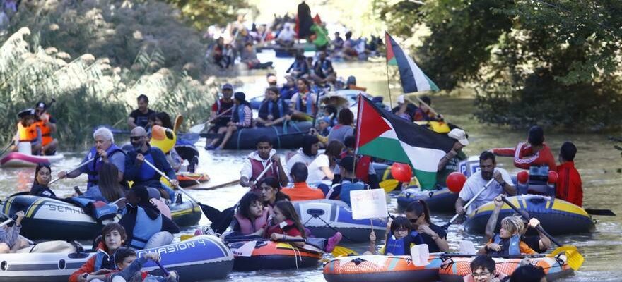 Les habitants de Torrero et La Paz celebrent la Bajada