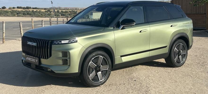 NOUVELLE VOITURE Le Jaecoo 7 debarque en Espagne avec