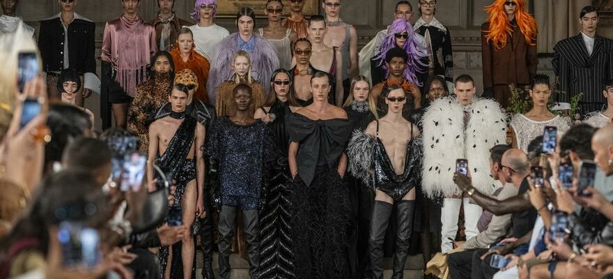 Palomo Espagne eblouit a la Fashion Week de New York