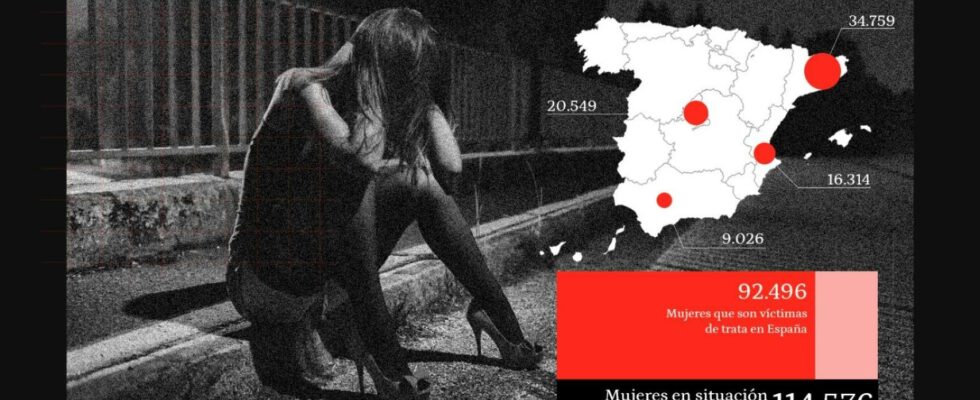 Plus de 92 000 femmes qui se prostituent en Espagne