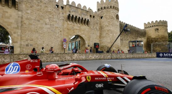 Pole pour Leclerc et Norris chute contre Verstappen a Bakou