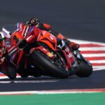 Pole stratospherique pour Pecco Bagnaia et crash pour Marc Marquez