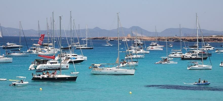 SATURATION DU YACHT Le lieu en Espagne avec un