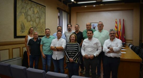 TRAVAUX ROUTIERS DE CASTELLON Front commun a Alcaniz pour