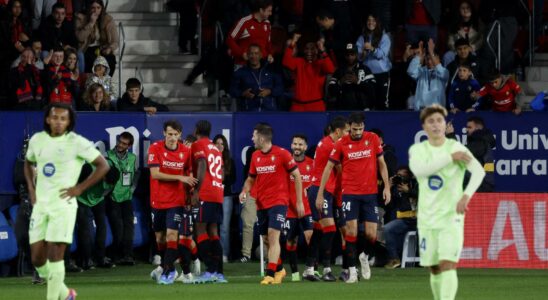 Un Barcelone flou abandonne face a un Osasuna colossal qui