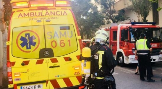 Un incendie avec des personnes coincees dans le centre dIbiza