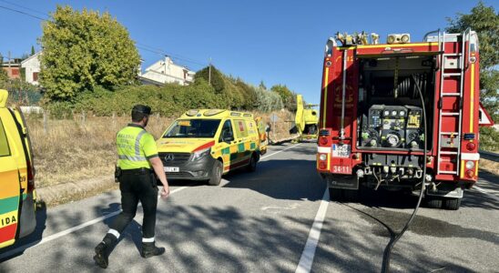 Un mort et trois blesses apres une collision frontale entre