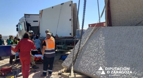 Un travailleur grievement blesse decede apres la chute dune dalle