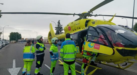 Une femme grievement blessee apres etre tombee de son scooter