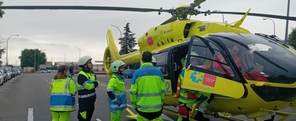 Une femme grievement blessee apres etre tombee de son scooter