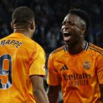 Vinicius et Mbappe punissent limprecision de la Real Sociedad avec