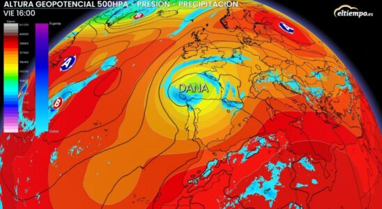 de plus de 35oC en Espagne a un autre DANA