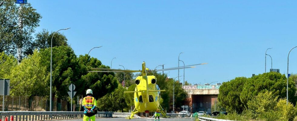 un homme de 86 ans dans un etat critique apres