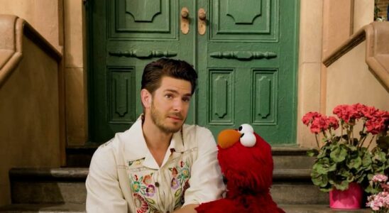 ANDREW GARFIELD ELMO Lacteur Andrew Garfield parle de la