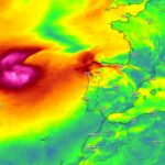 Aemet met en garde contre des pluies intenses et 8oC