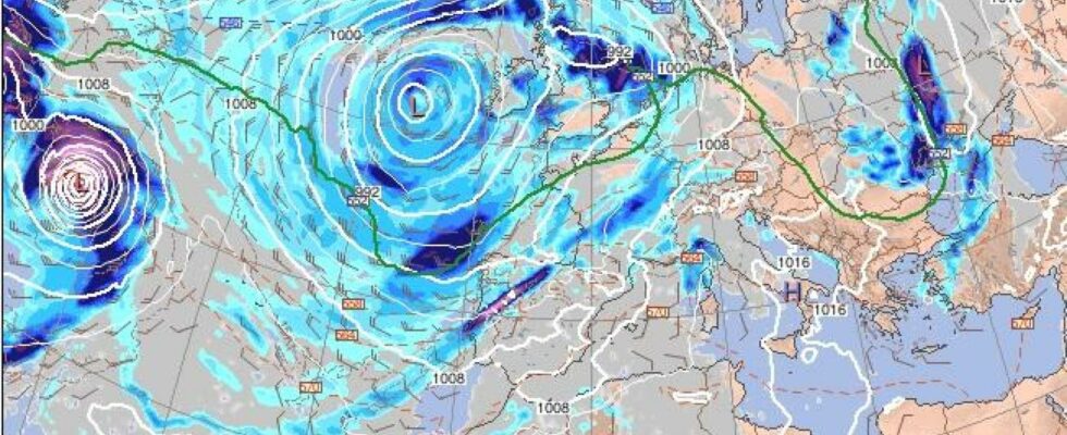 Aemet met en garde contre des vents de force ouragan