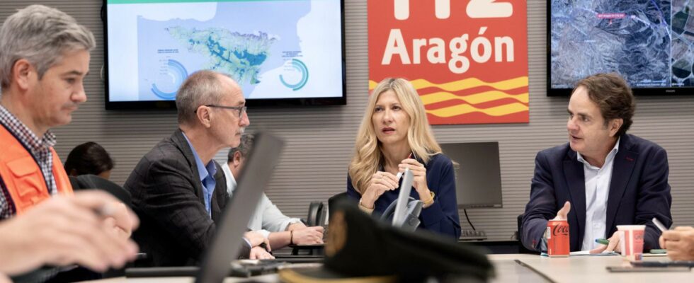 Aragon propose des pavillons pour les personnes expulsees par DANA