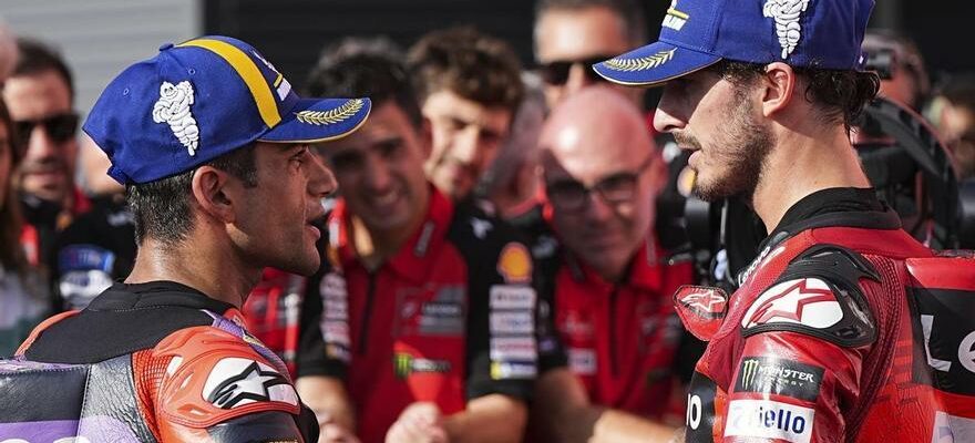 Bagnaia accepte de jouer le titre avec Martin lors de