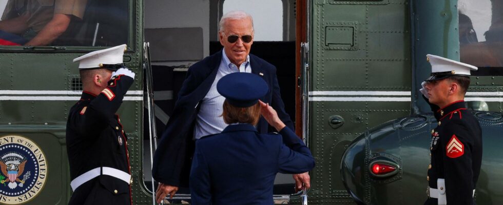 Biden revele quil negocie avec Israel sur la maniere de