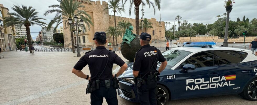 Cinq personnes arretees a Elche plusieurs mineurs pour une agression