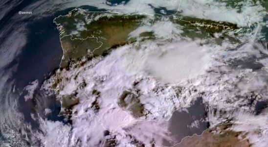 DANA VALENCIA UTIEL METEOSAT TEMPORAIRE