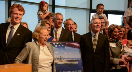 Ethel Kennedy la matriarche des Kennedy hospitalisee apres avoir subi